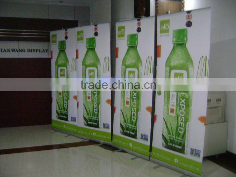 Aluminium Roll Up Display Banner Roll Up Display Stand