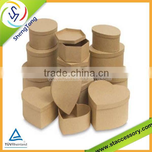 new design high quality recycled kraft paper box