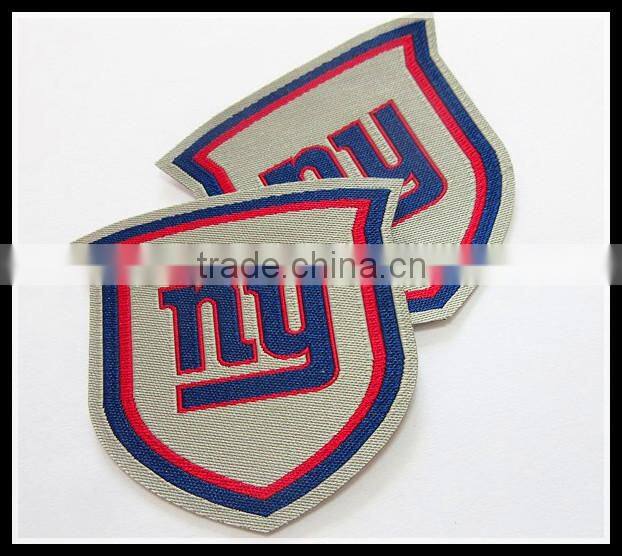 custom design logo embroidery woven patch badge