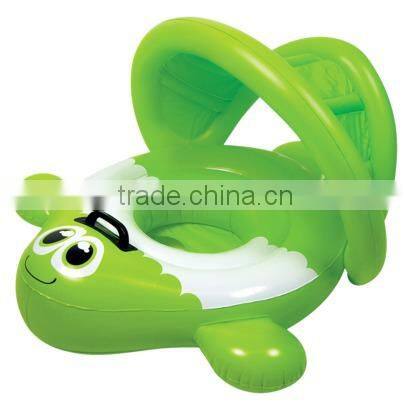 pvc baby boat/inflatable baby cartoon boat/pvc cartoon boat