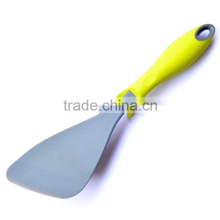 food grade nylon non-stick plastic cutlery turner with standing handle