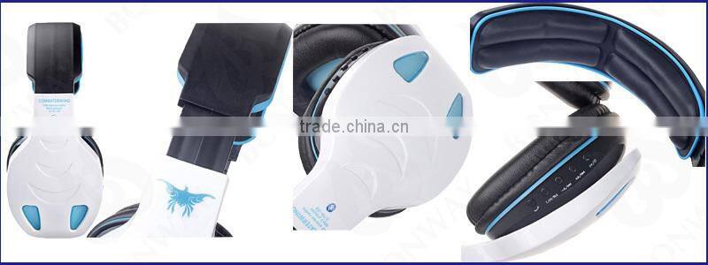 fm radio bluetooth headset with microphone