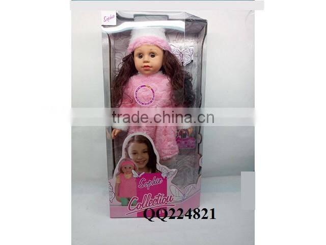 New products baby doll 18 inch American girl doll toy doll for sale With IC