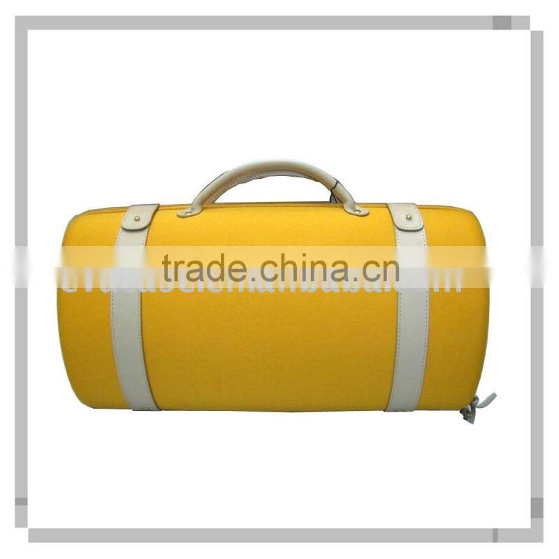 Hot sale EVA luxury box for bottle and glasses with handle