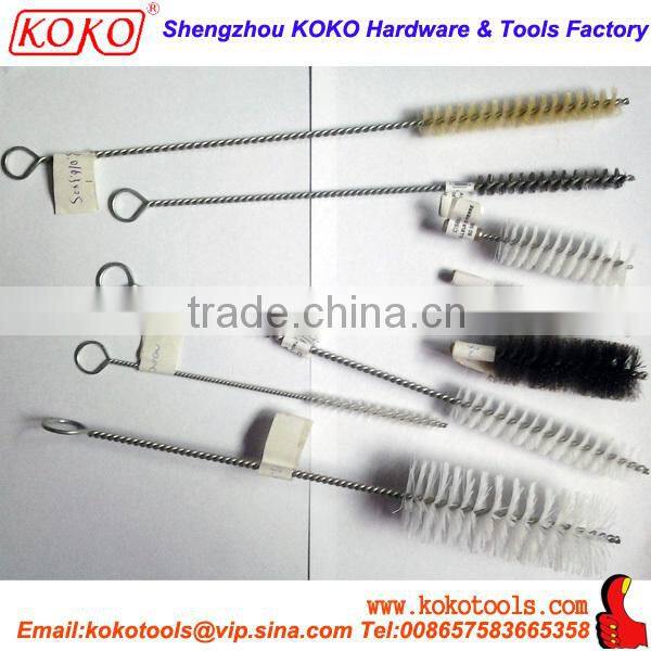 Twisted stainless steel wire test test tube clean brush