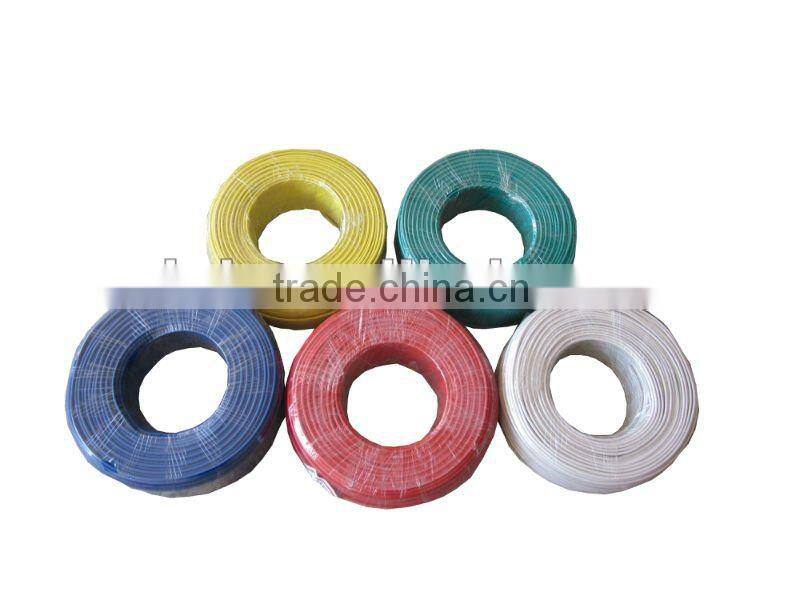 300/500V 450/750V pvc insulated wires copper conductor electric cable and wires