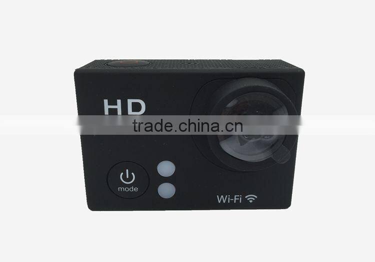 Factory Supply New Arrival Private Housing Full HD1080P 2.0inch Wrist Control Waterproof 30m Wifi Car Mini DV Sport Camera