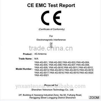 600-2700mhz 4g lte antenna indoor active zte router 4g lte antenna with high quality