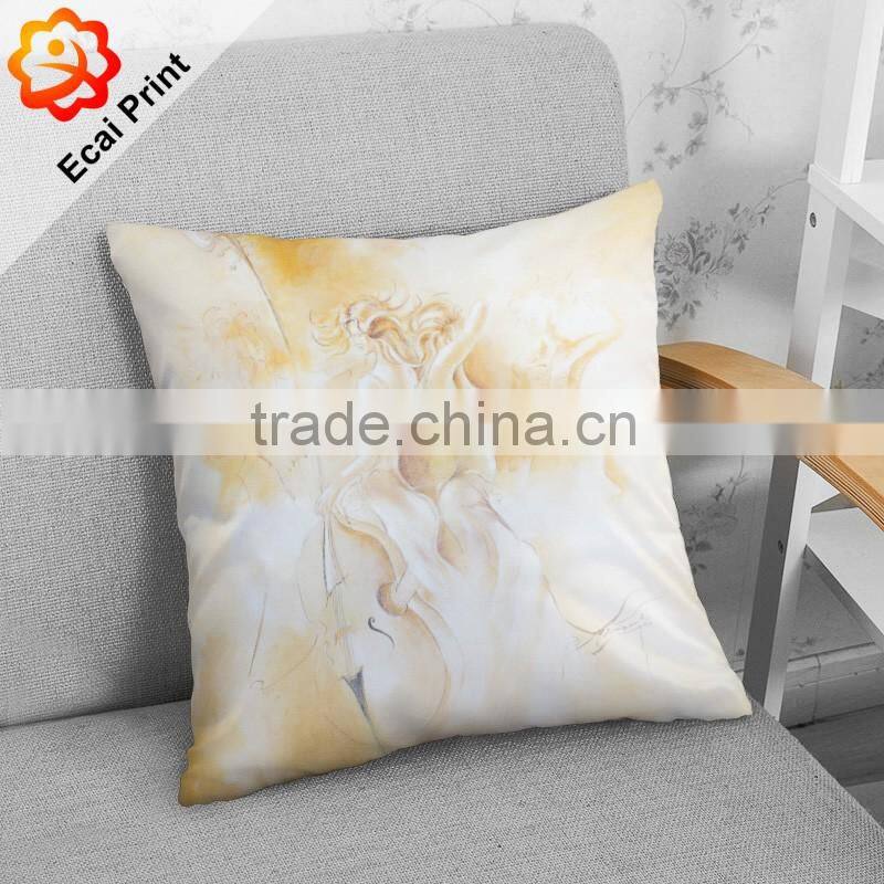 High quality 18x18 inch custom printed pillowcase