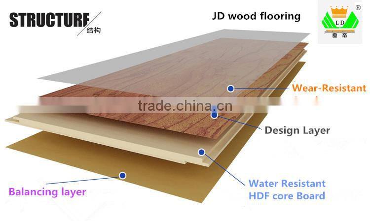 8mm e0 / e1 walnut laminate flooring