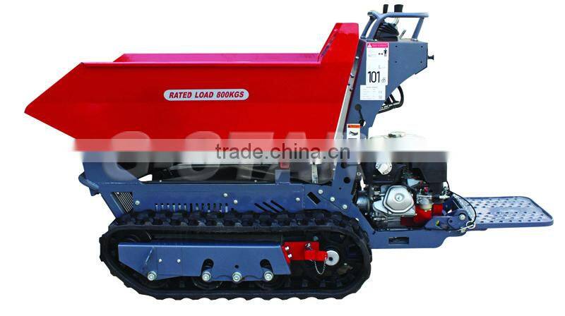 BY800S 800kg self loading track dumper mini dumper