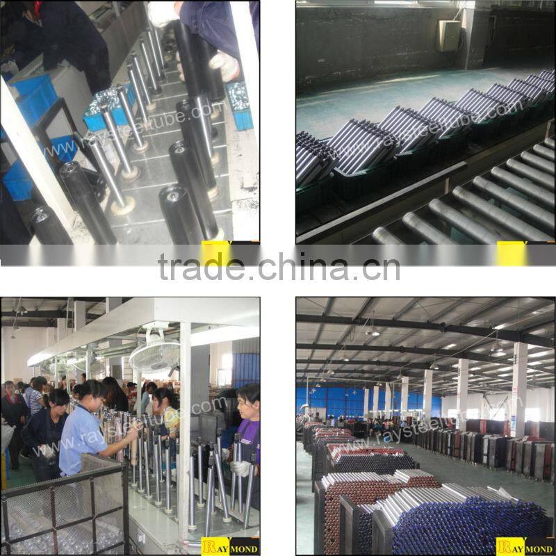 Adjustable extension gas piston mechanism for office chair