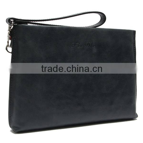 CSYFB029-001 fashion design genuine leather men clutch wholesale clutch bags china