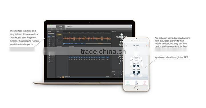 UBTECH Alpha 1s 3D Battery-Operated Performance Art Robot Toy