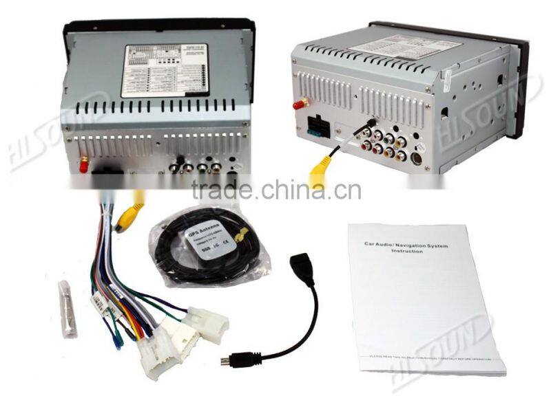 2DIN Universal 6.2'' inch screen car audio for toyota with gps
