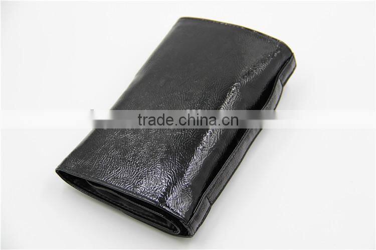 professional 22 pcs brushes for makeup - quality black leather bag