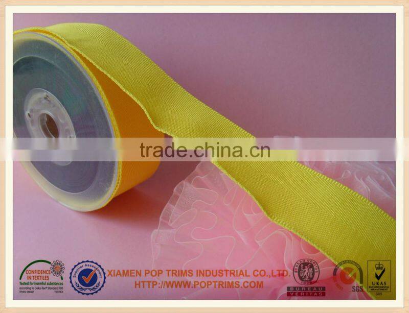 fashon sation polyester woven ribbon