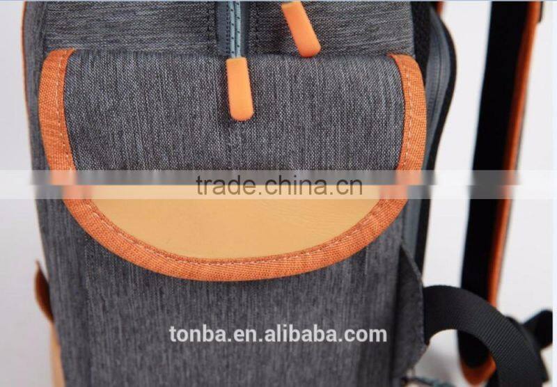 Multifunctional Theif-proof Professional Camera Bag and Photography Bag with Add Lens for Trekking