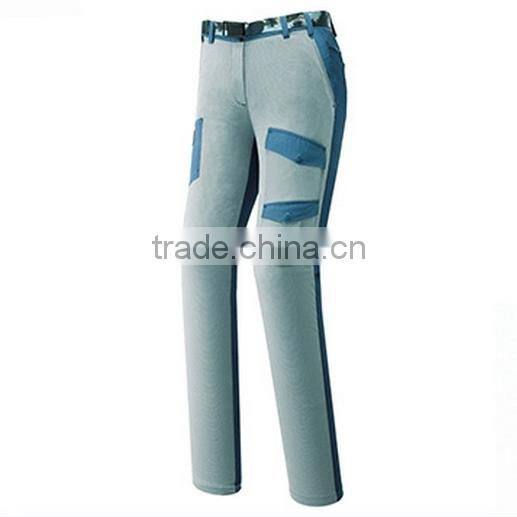 Custom Lady Quick Dry And Fashion Outdoor Pants