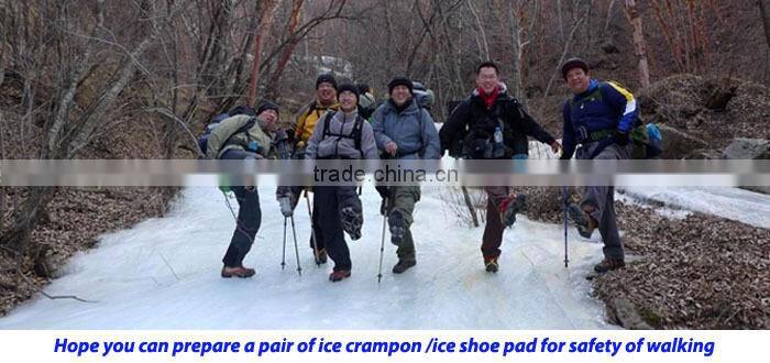 cheaper price durable unisex shoe ice grippers