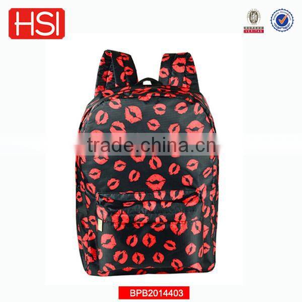 stationery 600D lip printing new school bags