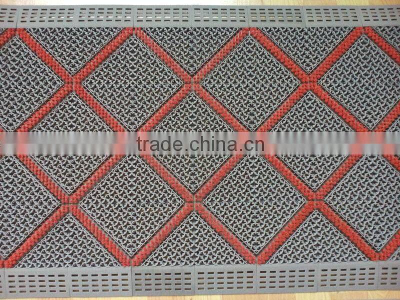 plum blossom eva material DIY door mat for bank ,for supermarket and for commercial area