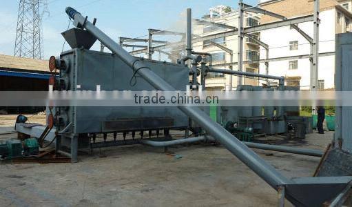 ISO approved charcoal kiln for continuous carbonization