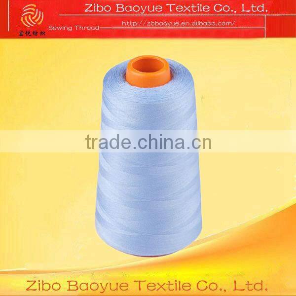 100% polyester spun yarn sewing thread