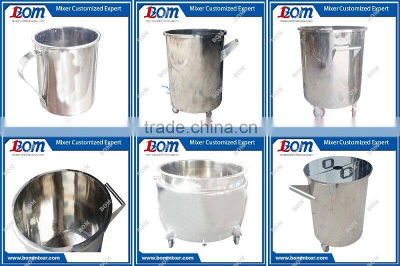 Movable tanks/vessels/kettles