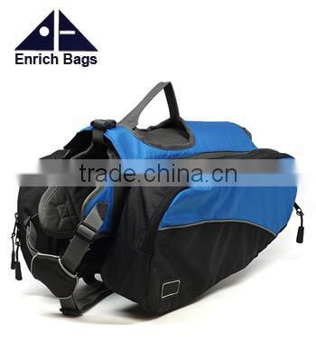 Removable Nylon Saddlebag style dog Carrier backpack