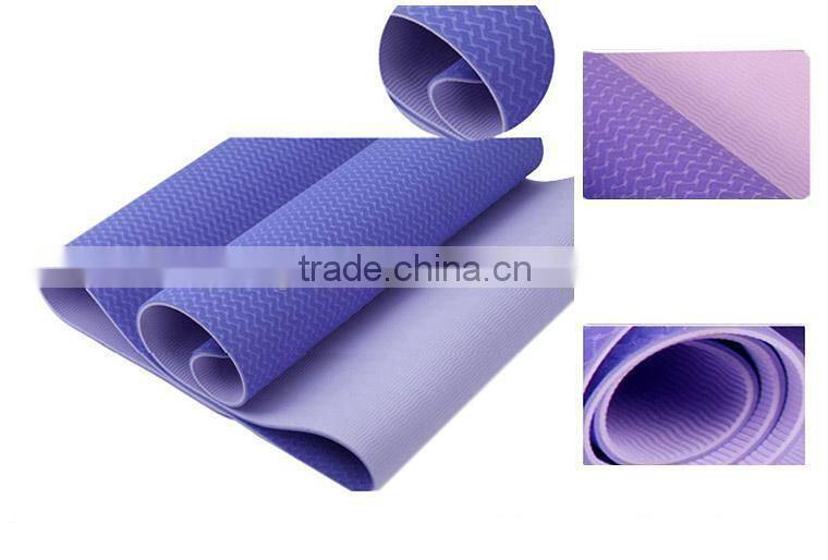 VTPE105 Ningbo Virson Supply Air Hole Tpe Yoga Mat For Exercise