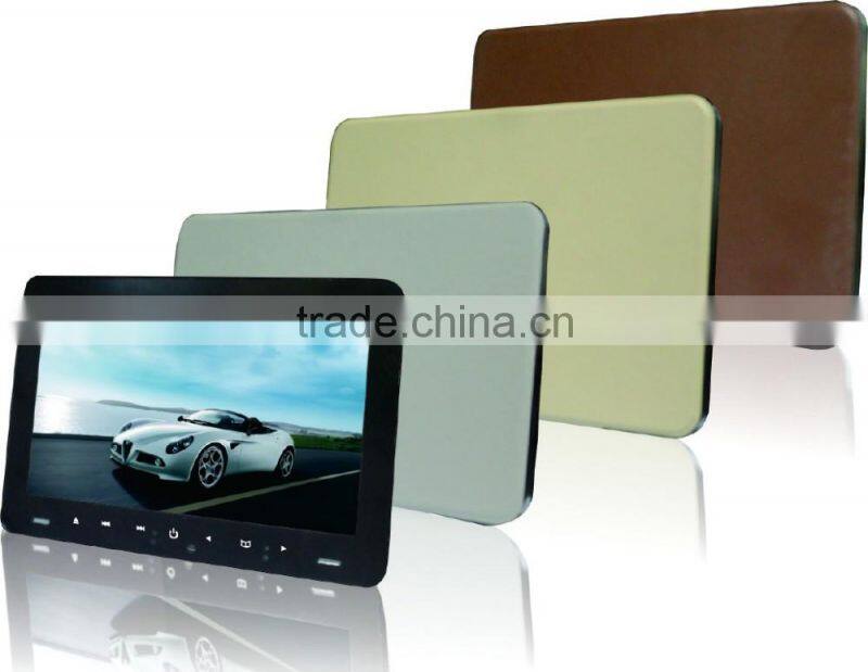 9inch cloth universal headrest monitor car headrest monitor