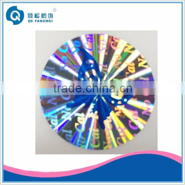 Adhesive warranty VOID screw holographic adhesive letters label stickers