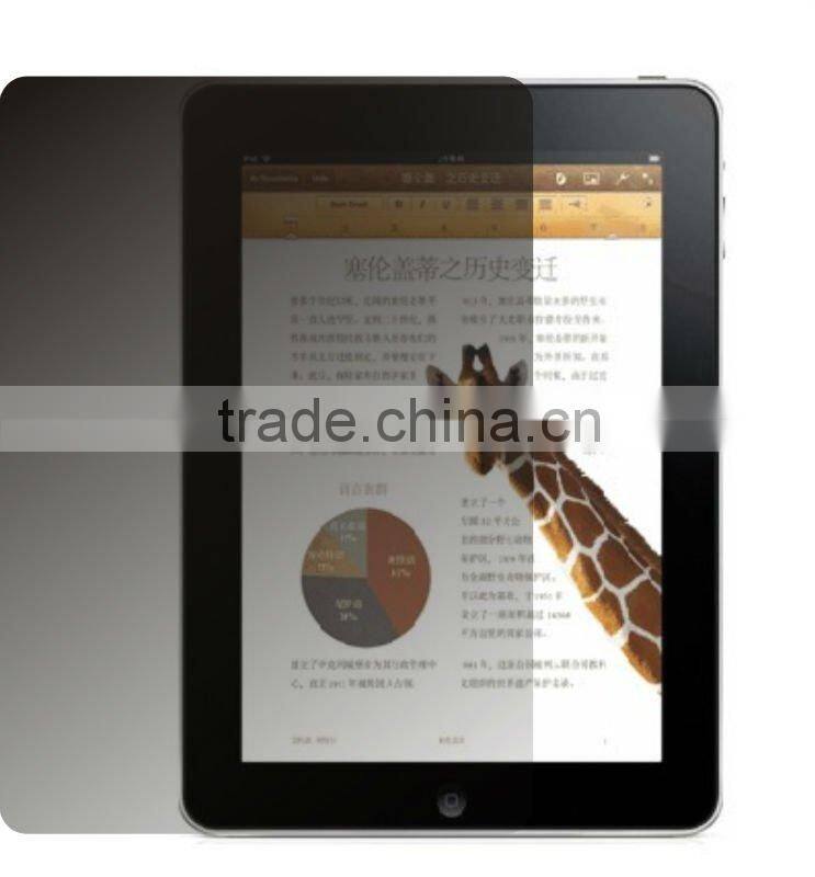 Security screen protector for ipad2