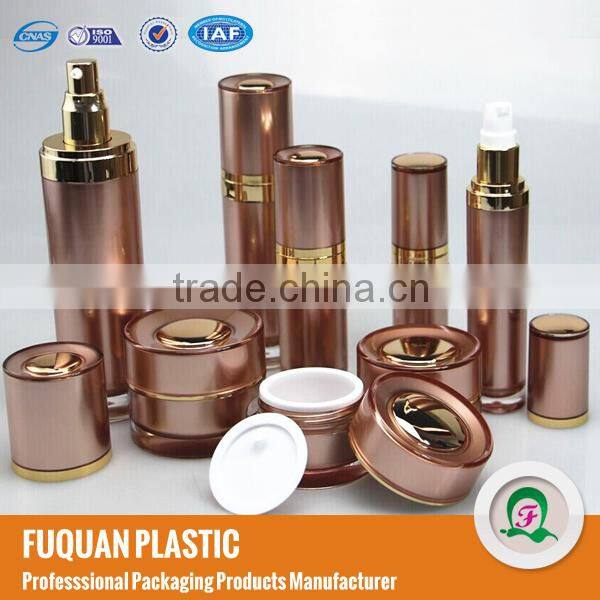 30/50/120ml new cylinder acrylic pump lotion bottle