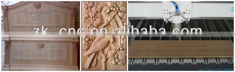 CNC Multi-Head Engraving Machine With 4 Spindles ZK-2514-4