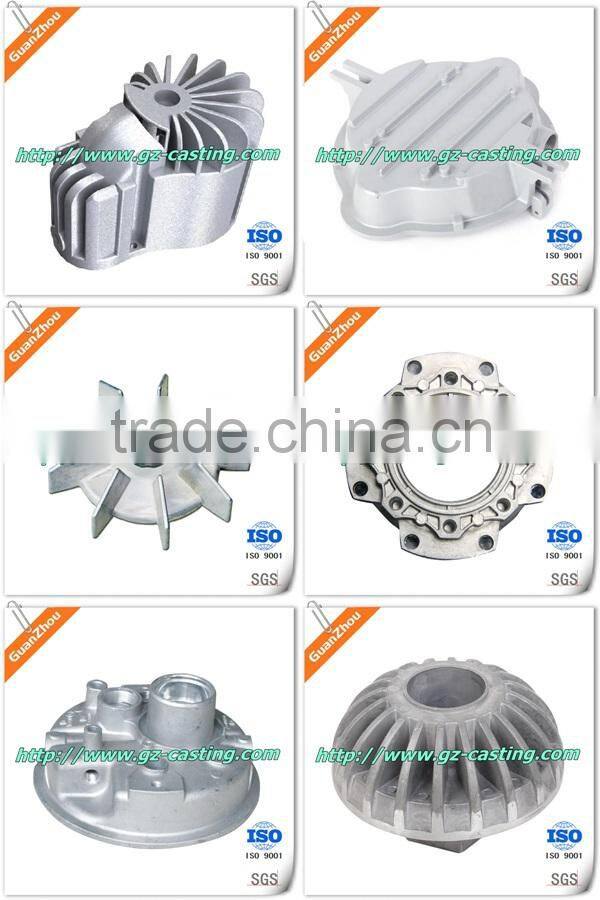 2015 Alibaba Guanzhou casting foundry manufacturer OEM&customized 380 alloy aluminum casting parts cnc machining parts