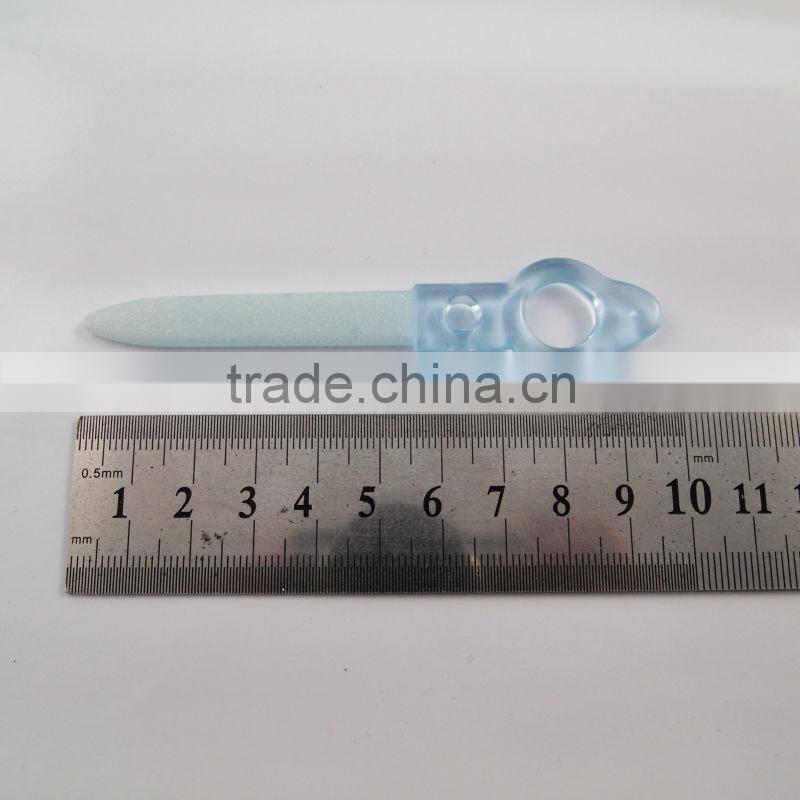 Plastic handle foot nail file
