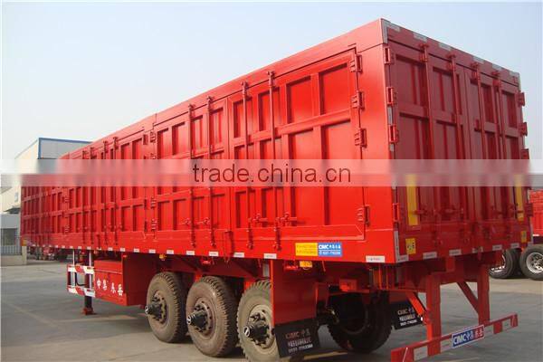 High Quality CIMC 50 Ton 3 Axle Container Box Tow Behind Semi Trailer