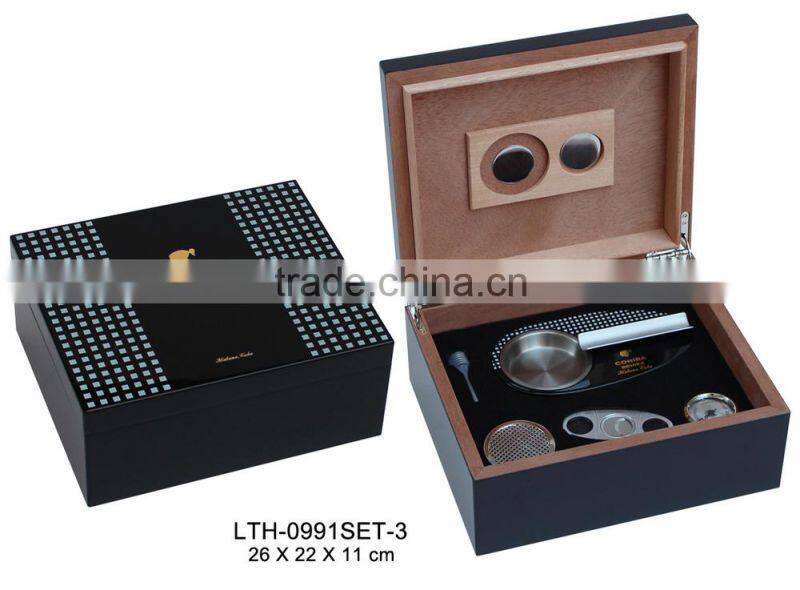 Cheap wooden humidor for cagar