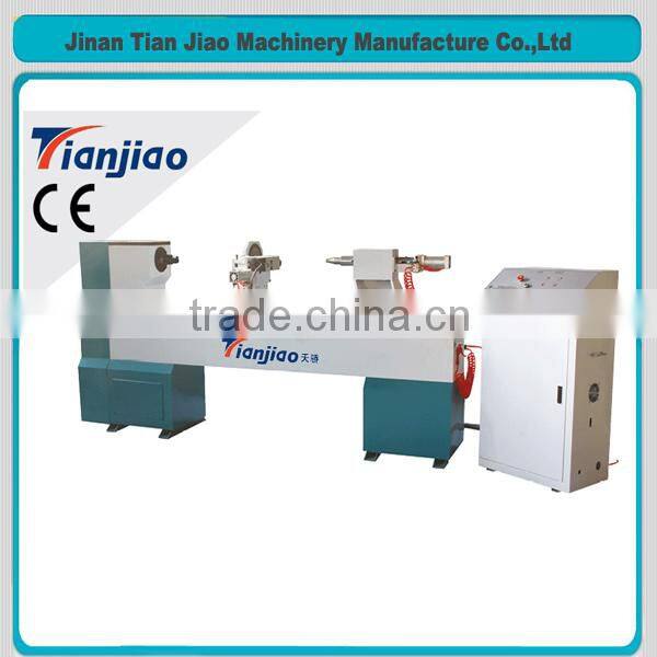 high efficiency semi-auto wood lathe