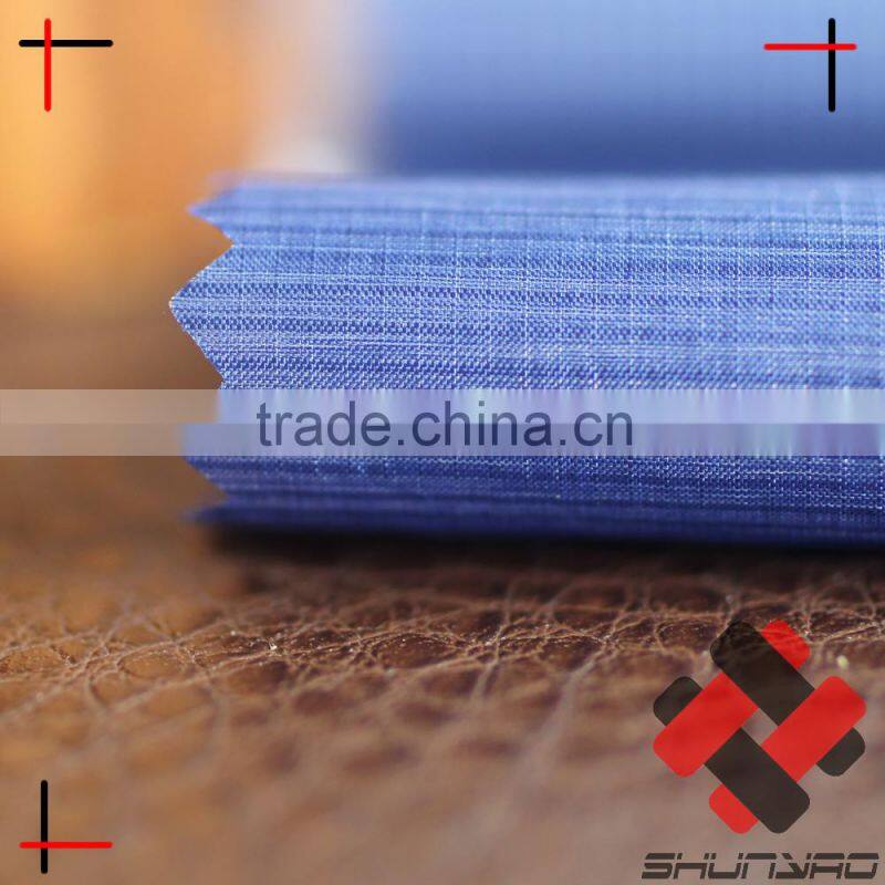 polyester nylon blended ultralight ripstop melange fabric for Down jacket