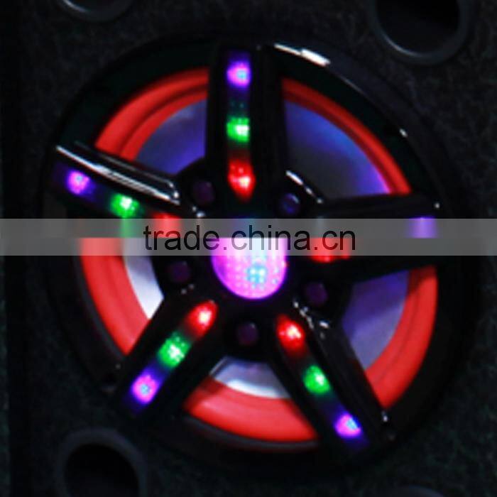 hot selling 10 inch DJ bluetooth speaker for party with new design light