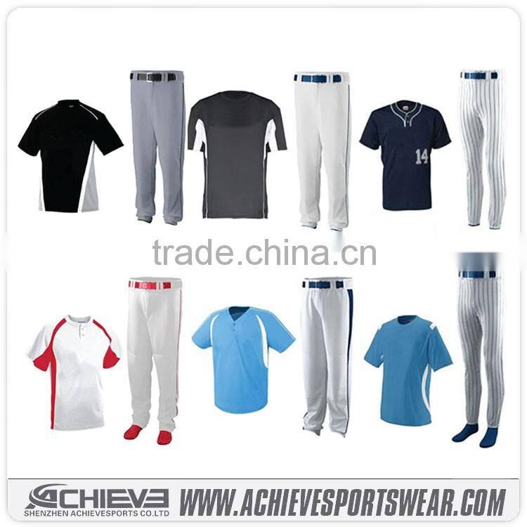 2016 custom designed fashion sleeveless baseball jersey sublimated baseball shirt