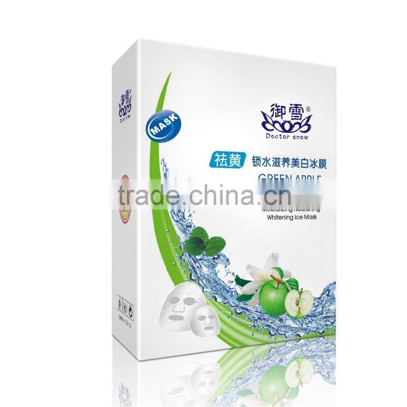 Anti-Wrinkle collagen non woven face mask ISO face mask odm