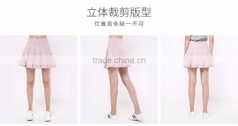 WHOLE WOMEN'S PINK SHORT SKIRTS,JOKER TIGHTS SKIRTS