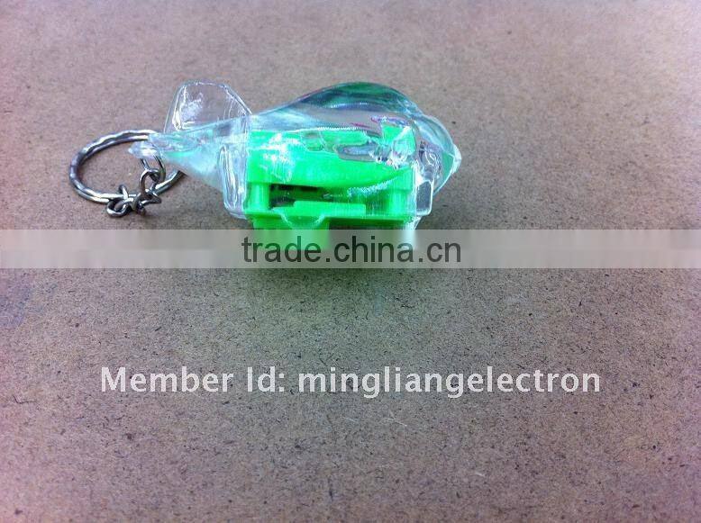 Helicopter shape blue led light