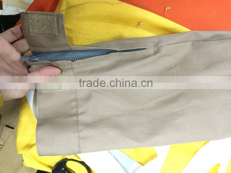 cotton jacket for welding workers,industrial working coat with logo