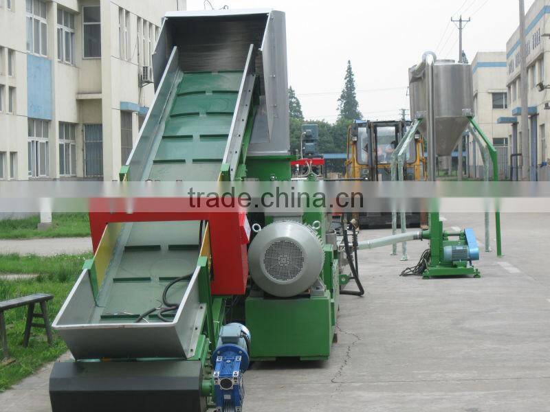 PE PP recycling granulating machine