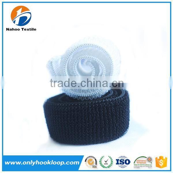 High Standard Acrylic Gule Elastic Rubber Tape / Magic Tape Hoop and Loop rubber Tape